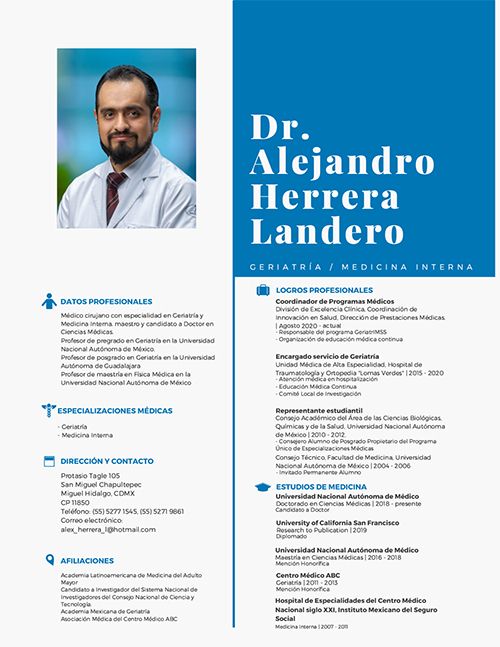 CV Dr. Alejandro Herrera Landero